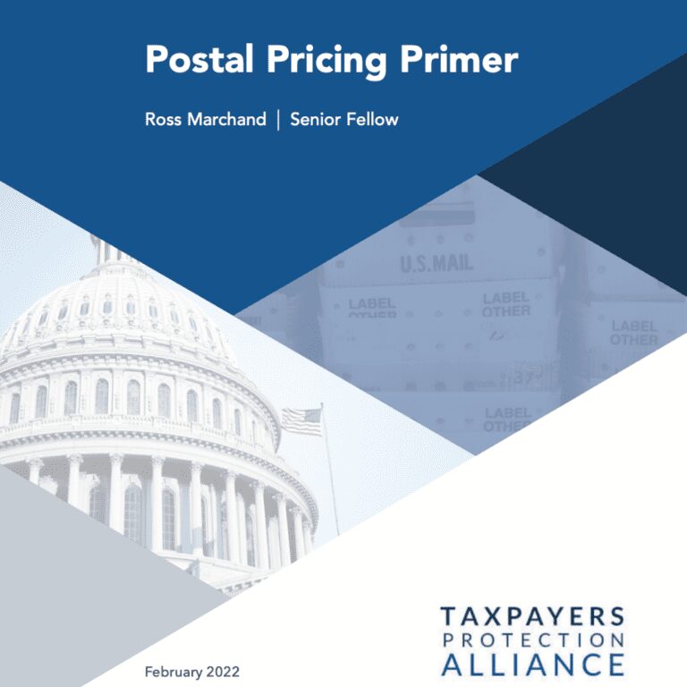 Read more about the article Taxpayers Protection Alliance Releases Report on Postal Pricing
