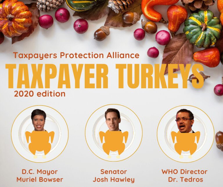 Read more about the article TPA’s 2020 Taxpayer Turkeys
